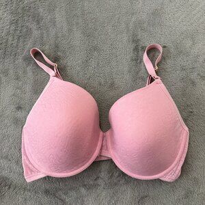 Natori Pink Underwire Bra Women's size 34DD 34E Full Coverage